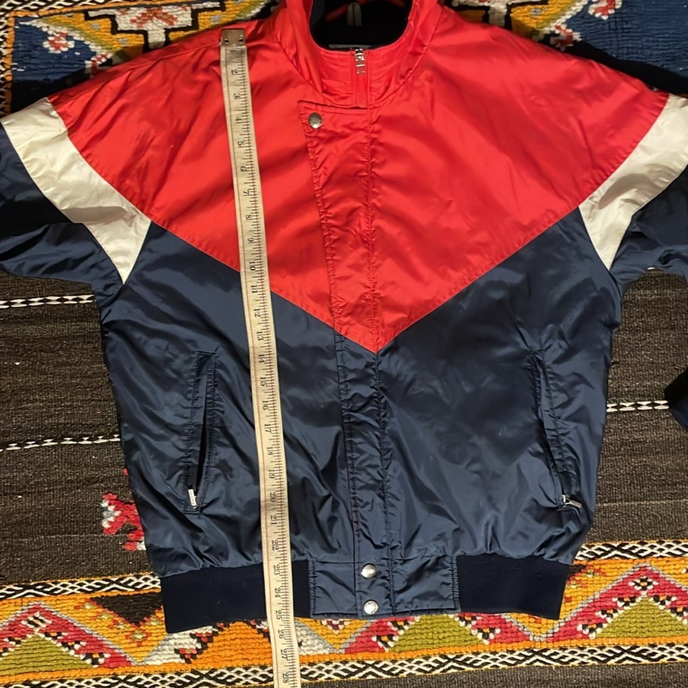 GUC Vintage Descente Full Zip Bomber Style Dolman Sleeve Ski Jacket - Picture 12 of 13